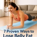 7 Proven Ways to Lose Belly Fat at Home Naturally