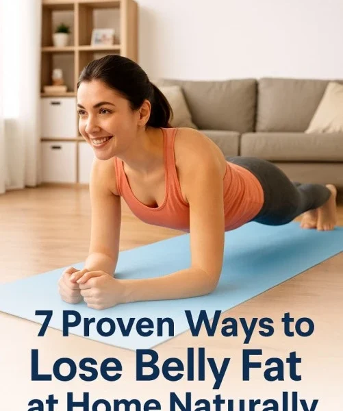 7 Proven Ways to Lose Belly Fat at Home Naturally